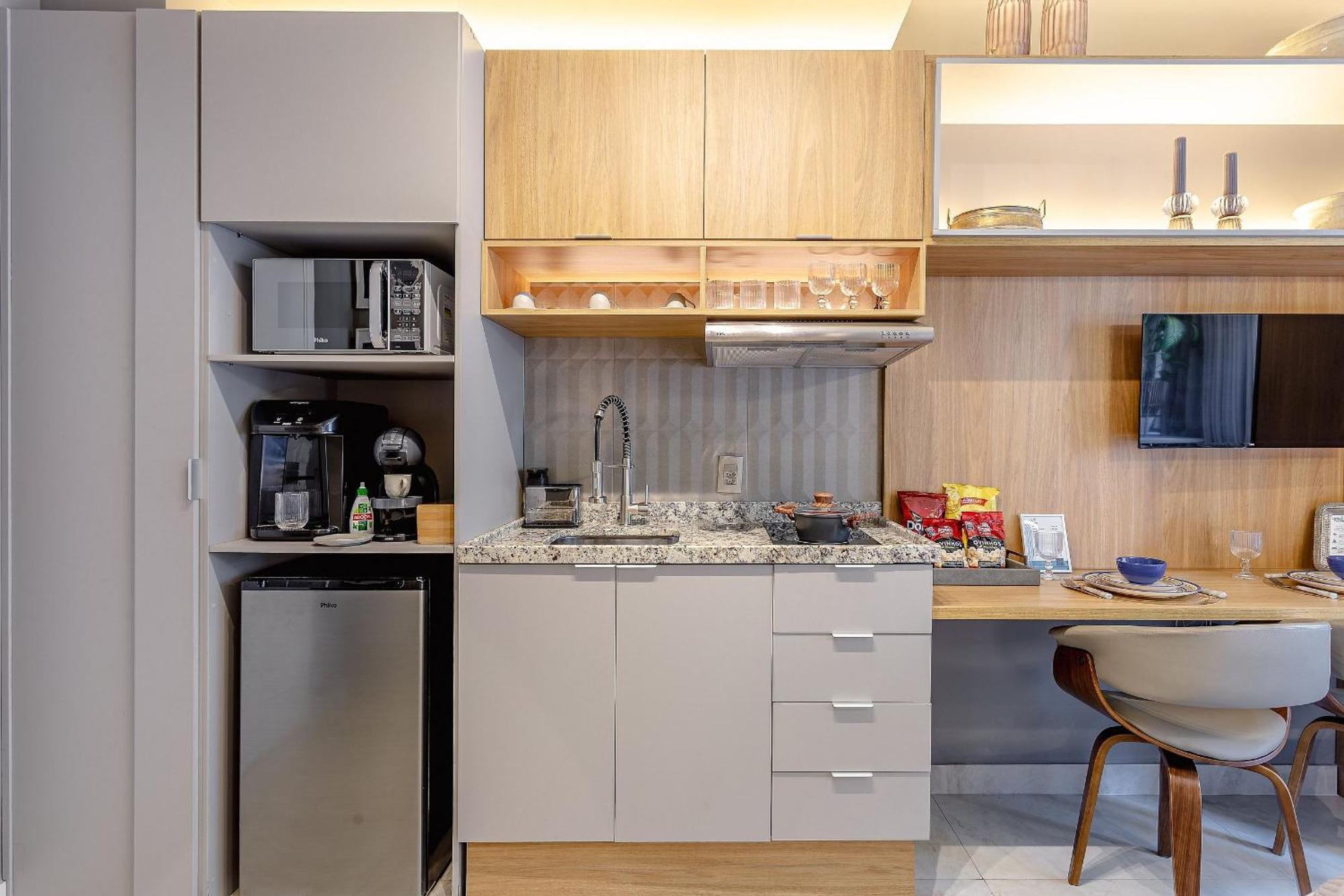 Elegante E Moderno Na Republica Apartamento