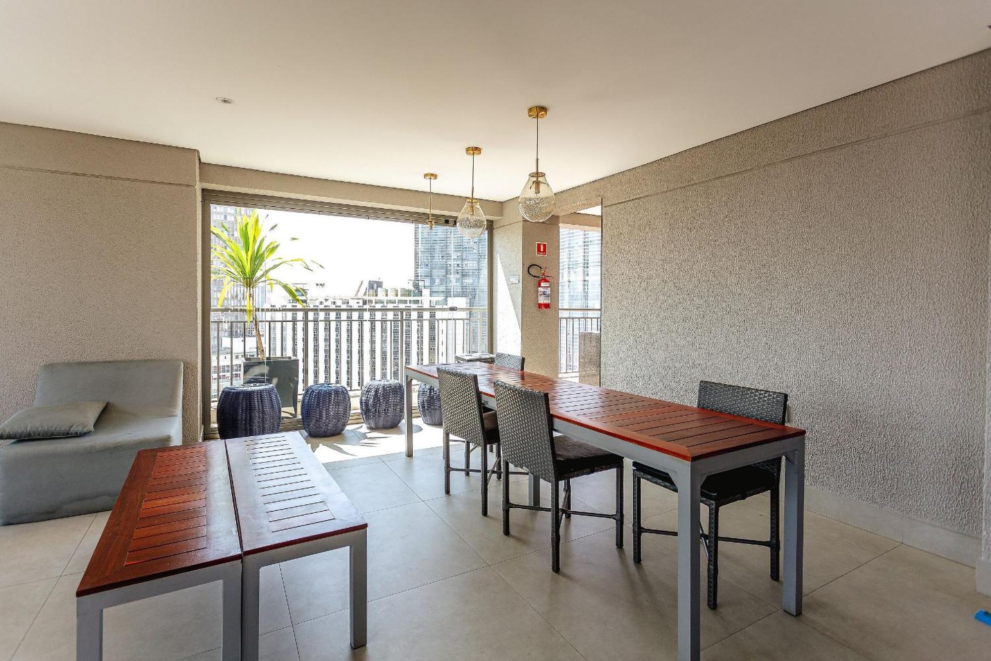 Apartamento Elegante E Moderno Na Republica São Paulo